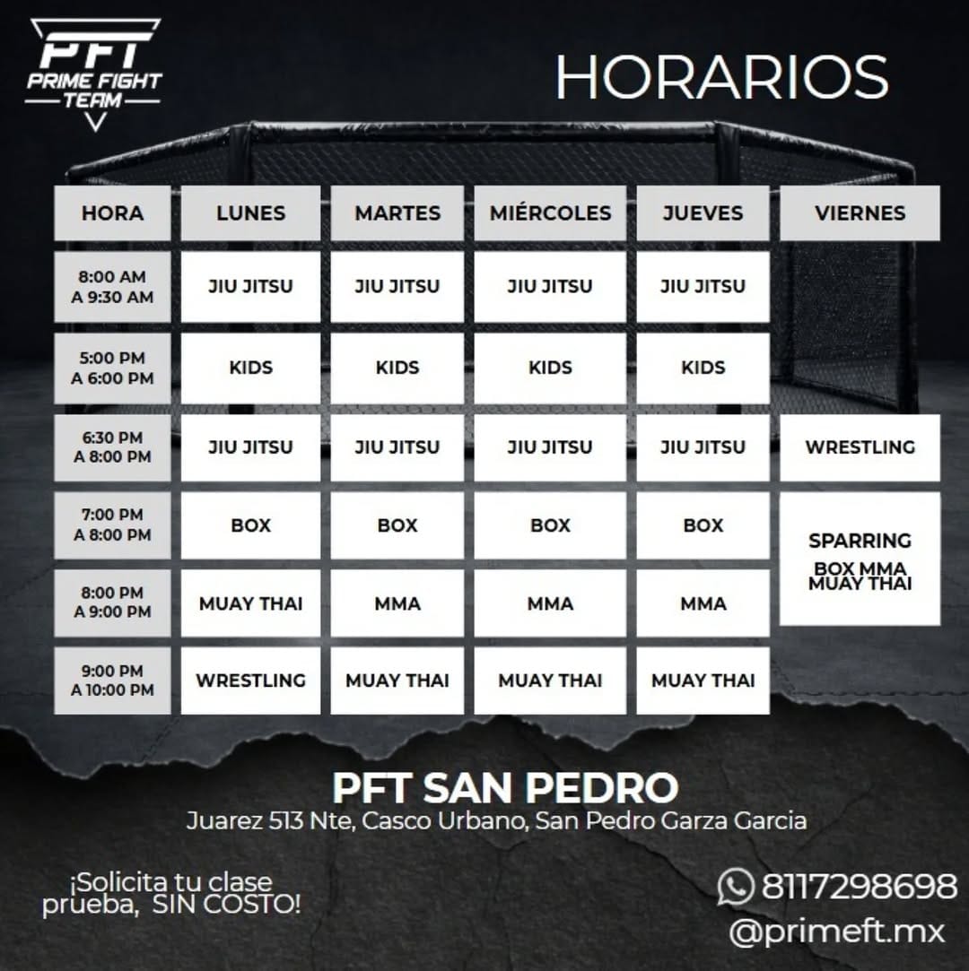 Post 10 by Prime Fight Team on Instagram (image)