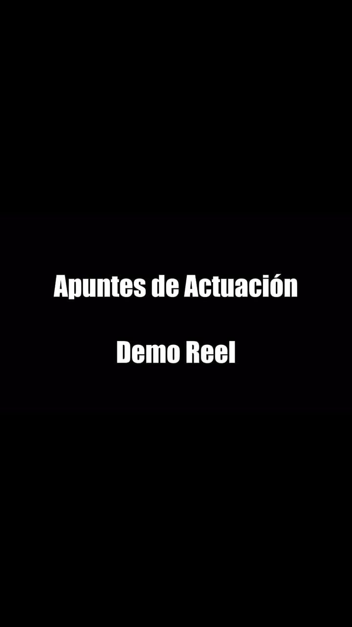 Post 9 by Apuntes de Actuación | Plataforma de profesionalización actoral on Instagram (video)