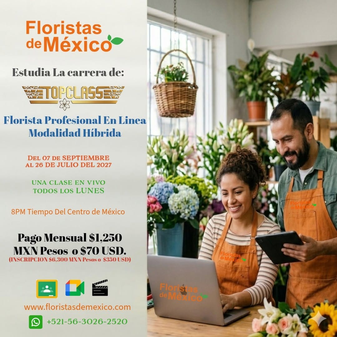 Post 2 by Floristas de Mexico on Instagram (image)