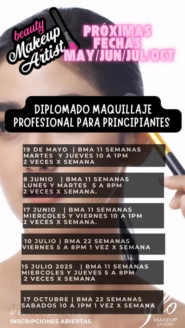 Post 9 by Glo Makeup Studio Academy on Instagram (video)