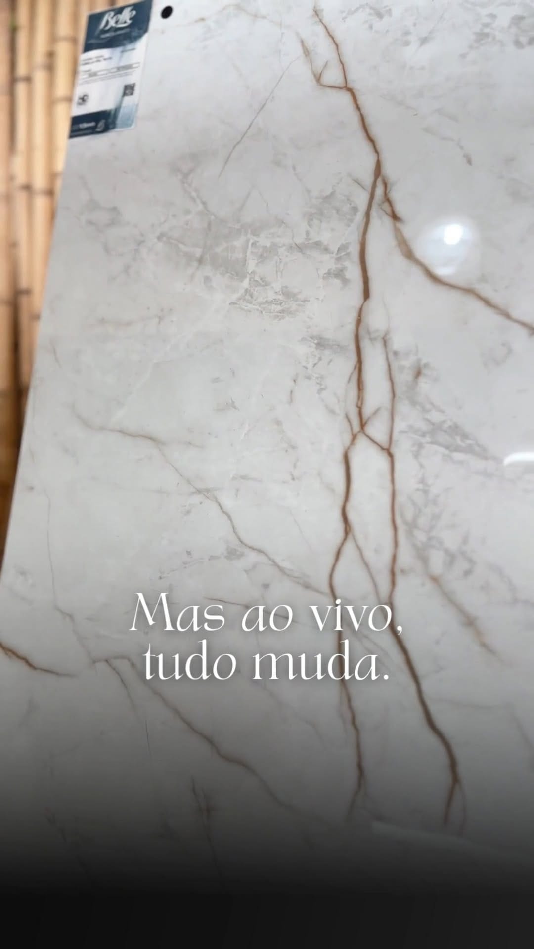 Post 7 by Porcelarte Porcelanatos on Instagram (video)