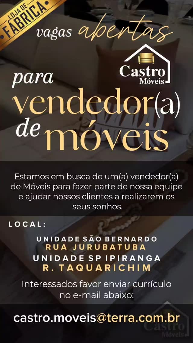 Post 6 by Castro Móveis l Loja de Fábrica on Instagram (video)