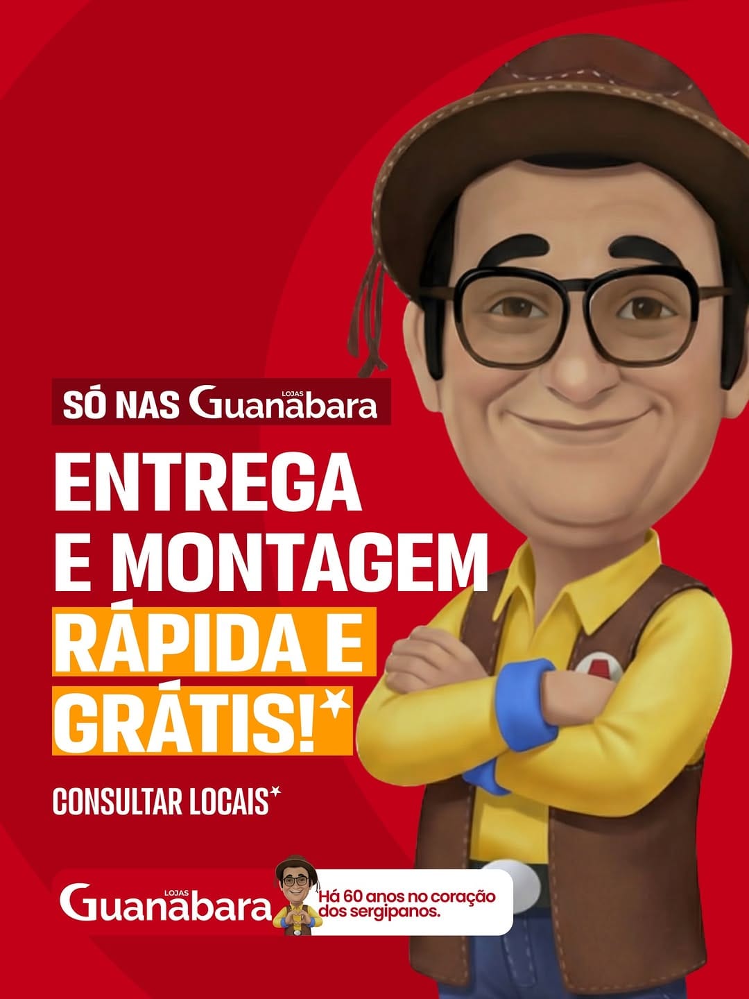 Post 10 by Perfil Oficial Lojas Guanabara - Móveis, Eletros e Colchões on Instagram (image)