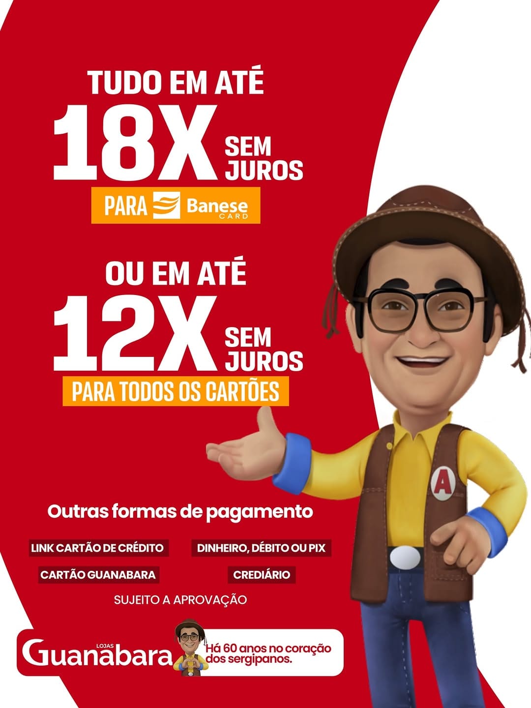 Post 9 by Perfil Oficial Lojas Guanabara - Móveis, Eletros e Colchões on Instagram (image)