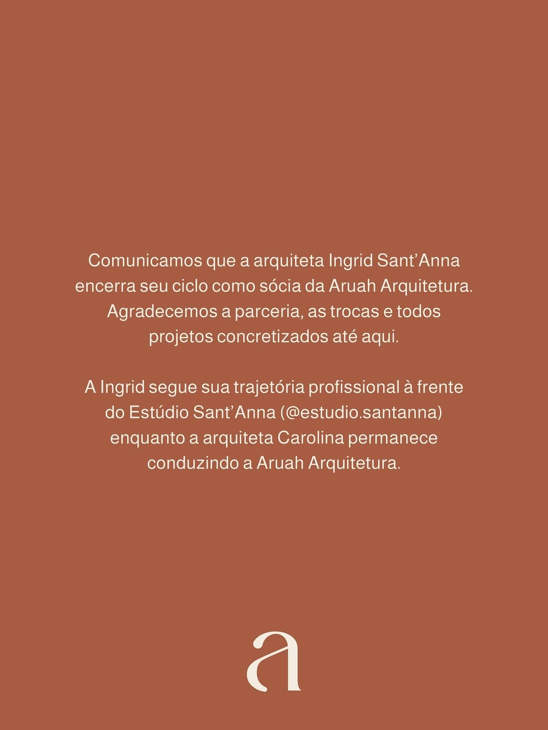 Post 1 by aruah arquitetura ® on Instagram (image)