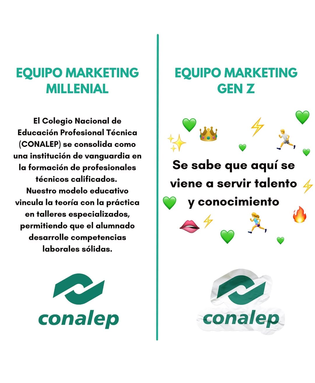Post 9 by CONALEP on Instagram (image)