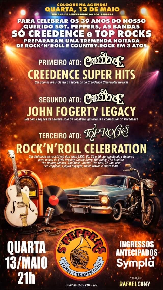 Post 4 by Só Creedence on Instagram (video)