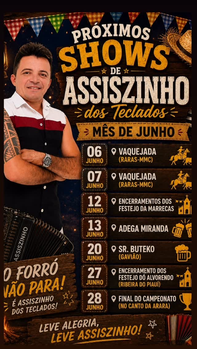 Post 1 by Assiszinho Dos Teclados  🎤 on Instagram (video)