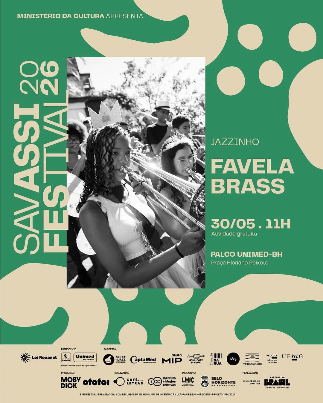 Post 7 by Favela Brass on Instagram (carousel)