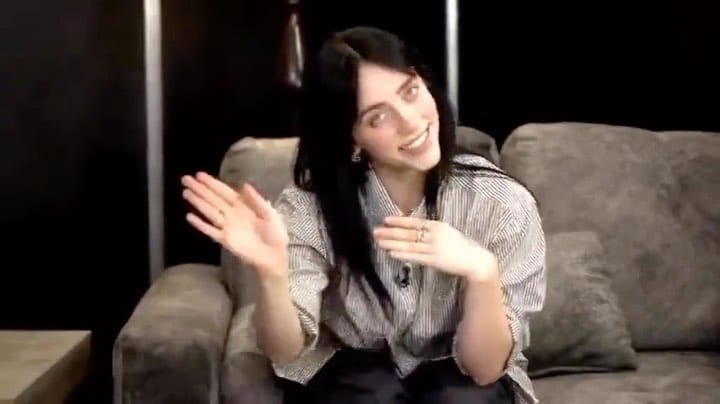 Post 3 by BILLIE EILISH BRASIL🇧🇷 on Instagram (video)
