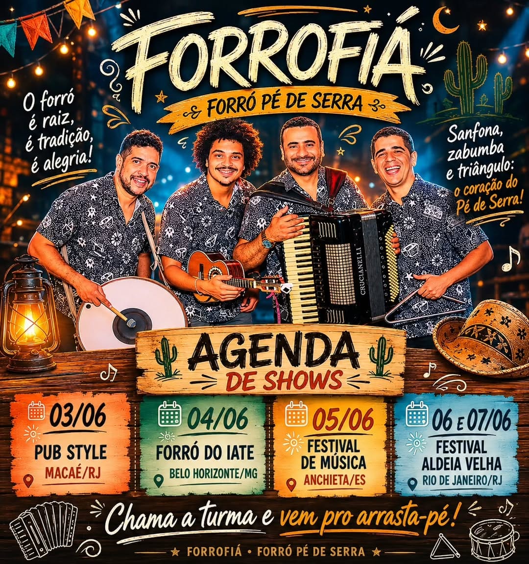 Post 5 by FORROFIÁ (forró pé de serra) on Instagram (image)