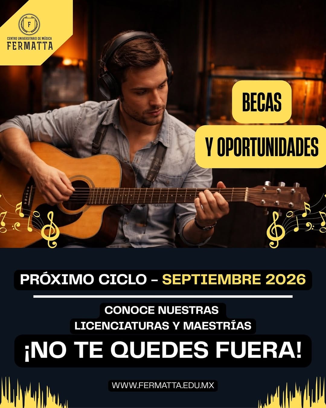 Post 7 by Centro Universitario de Música Fermatta on Instagram (image)