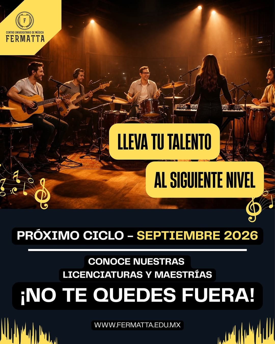Post 4 by Centro Universitario de Música Fermatta on Instagram (image)