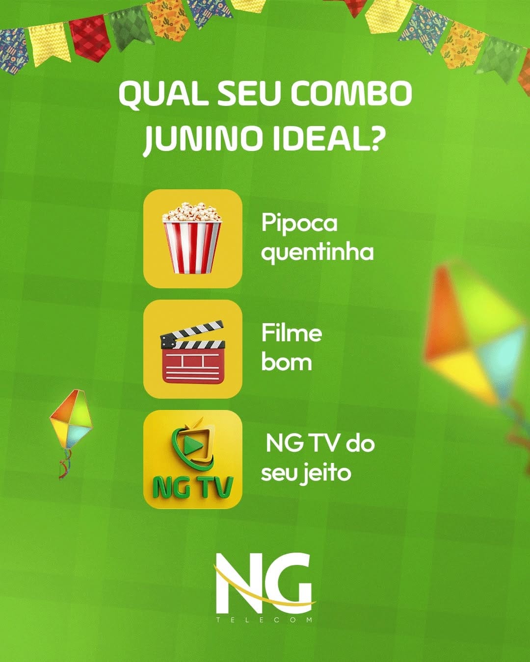 Post 1 by NG Telecom Internet 🛜 Telefonia 🤳 Tv 📺 on Instagram (image)