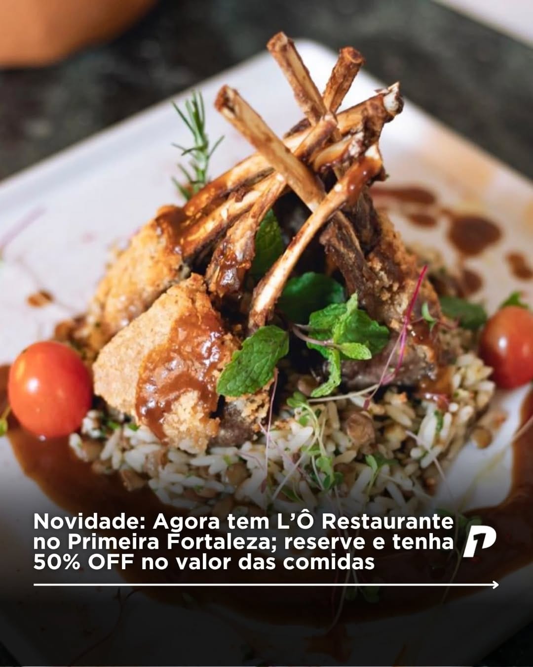 Post 2 by Restaurantes em Fortaleza 50% OFF on Instagram (carousel)
