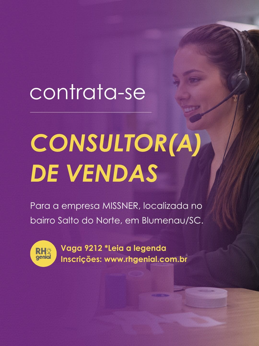 Post 1 by RH Genial Recrutamento Digital ®️ on Instagram (image)