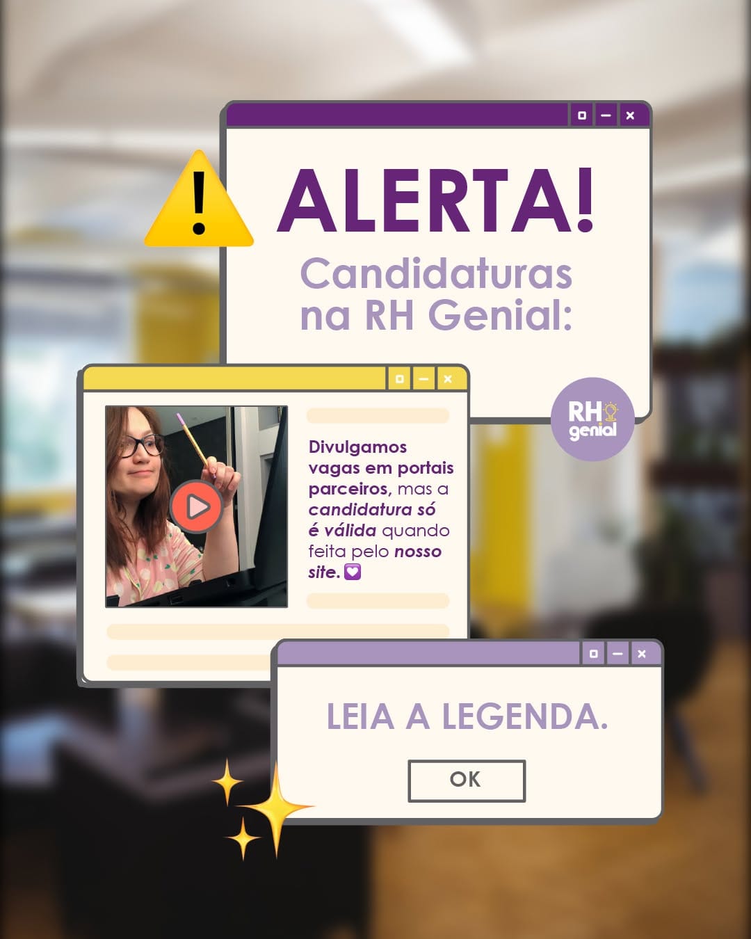 Post 10 by RH Genial Recrutamento Digital ®️ on Instagram (image)