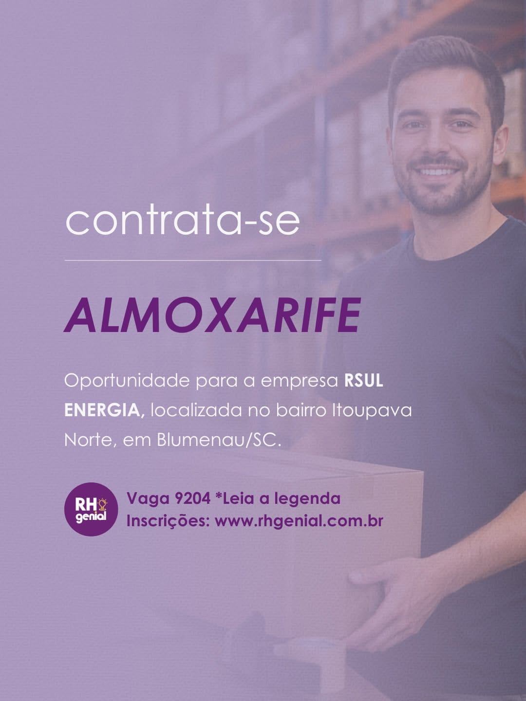 Post 7 by RH Genial Recrutamento Digital ®️ on Instagram (image)