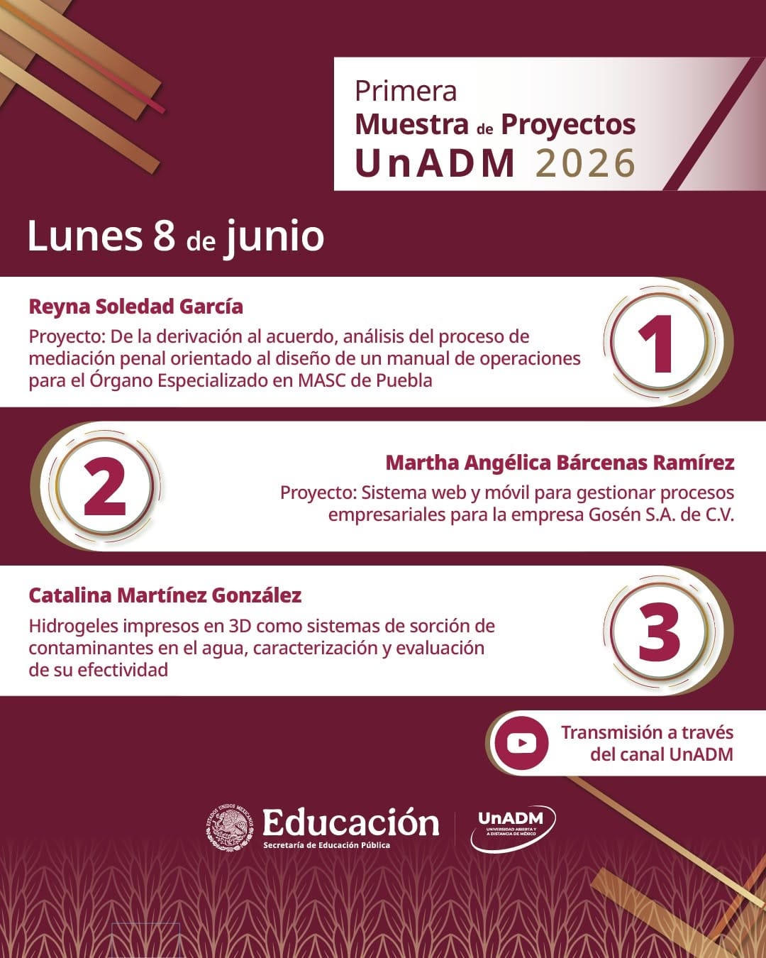 Post 1 by Momentos UnADM on Instagram (image)