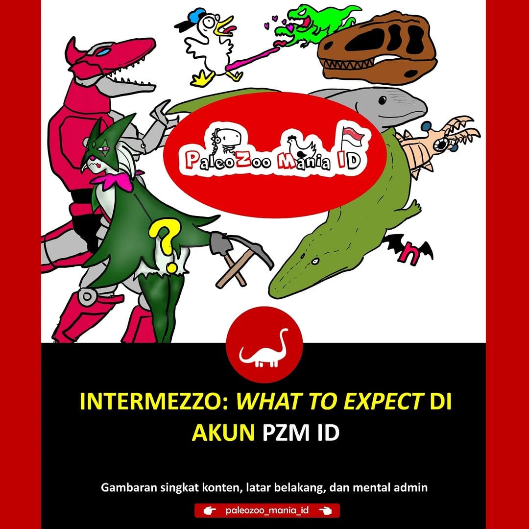 Post 10 by PaleoZoo Mania ID on Instagram (carousel)