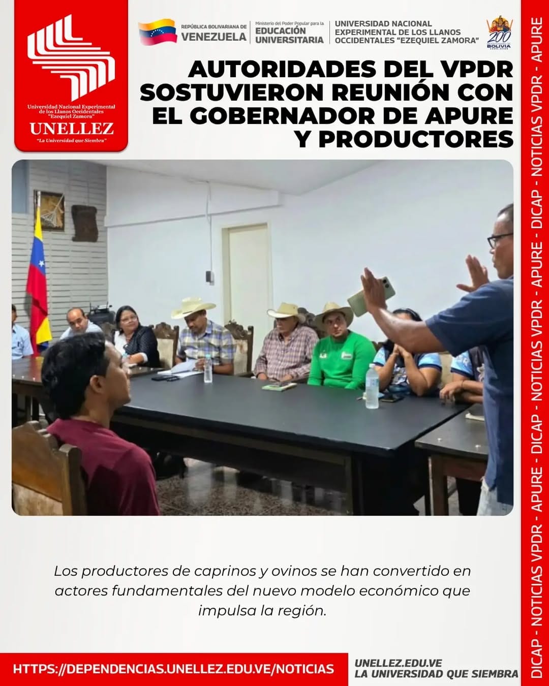 Post 4 by UNELLEZ ¡La universidad que siembra! on Instagram (image)