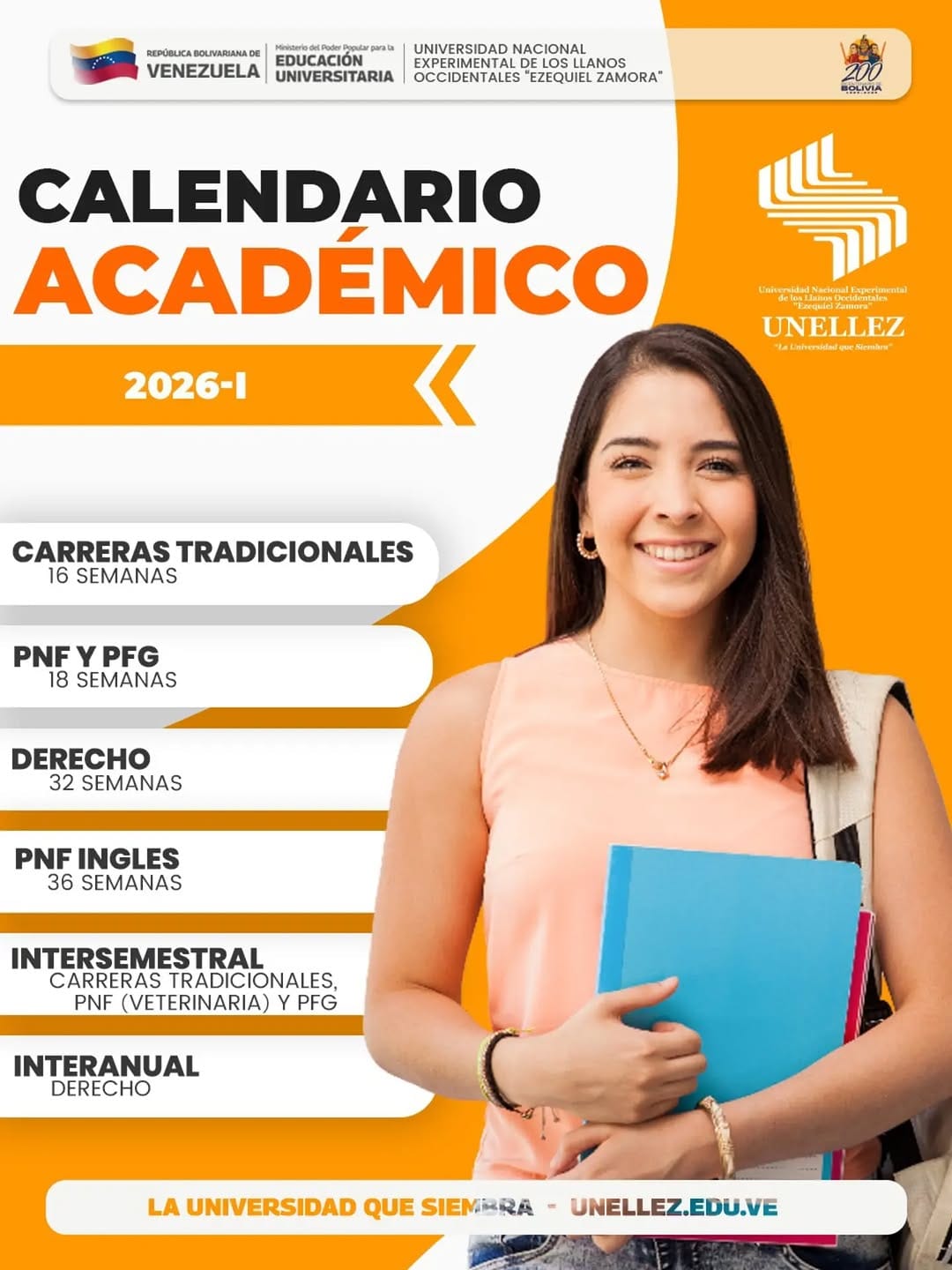 Post 9 by UNELLEZ ¡La universidad que siembra! on Instagram (carousel)