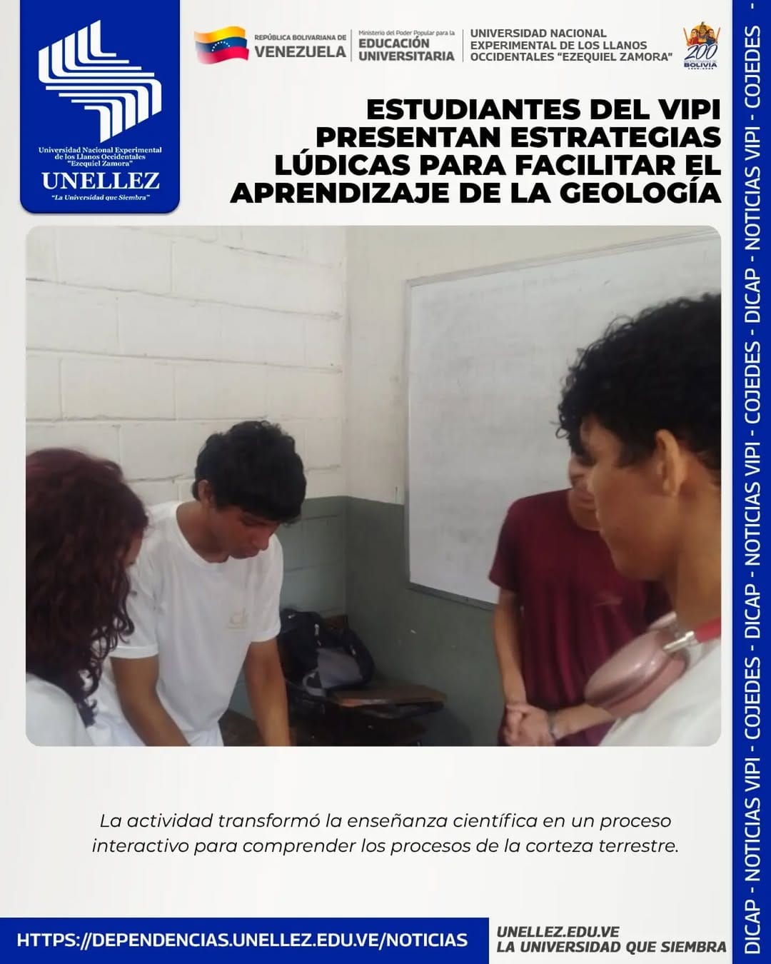 Post 2 by UNELLEZ ¡La universidad que siembra! on Instagram (image)