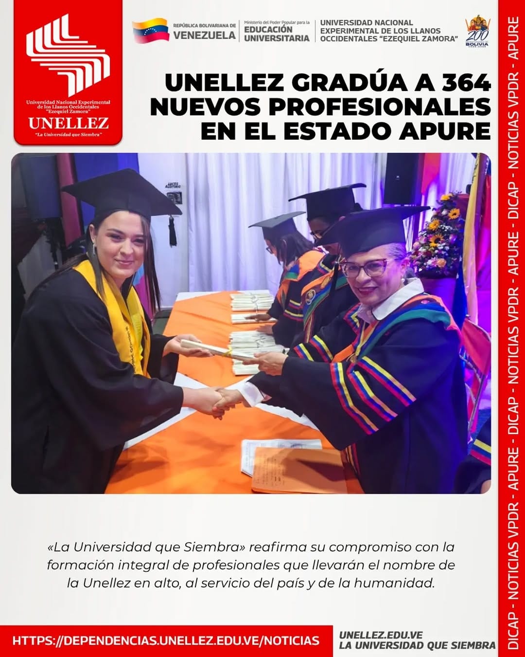 Post 7 by UNELLEZ ¡La universidad que siembra! on Instagram (carousel)