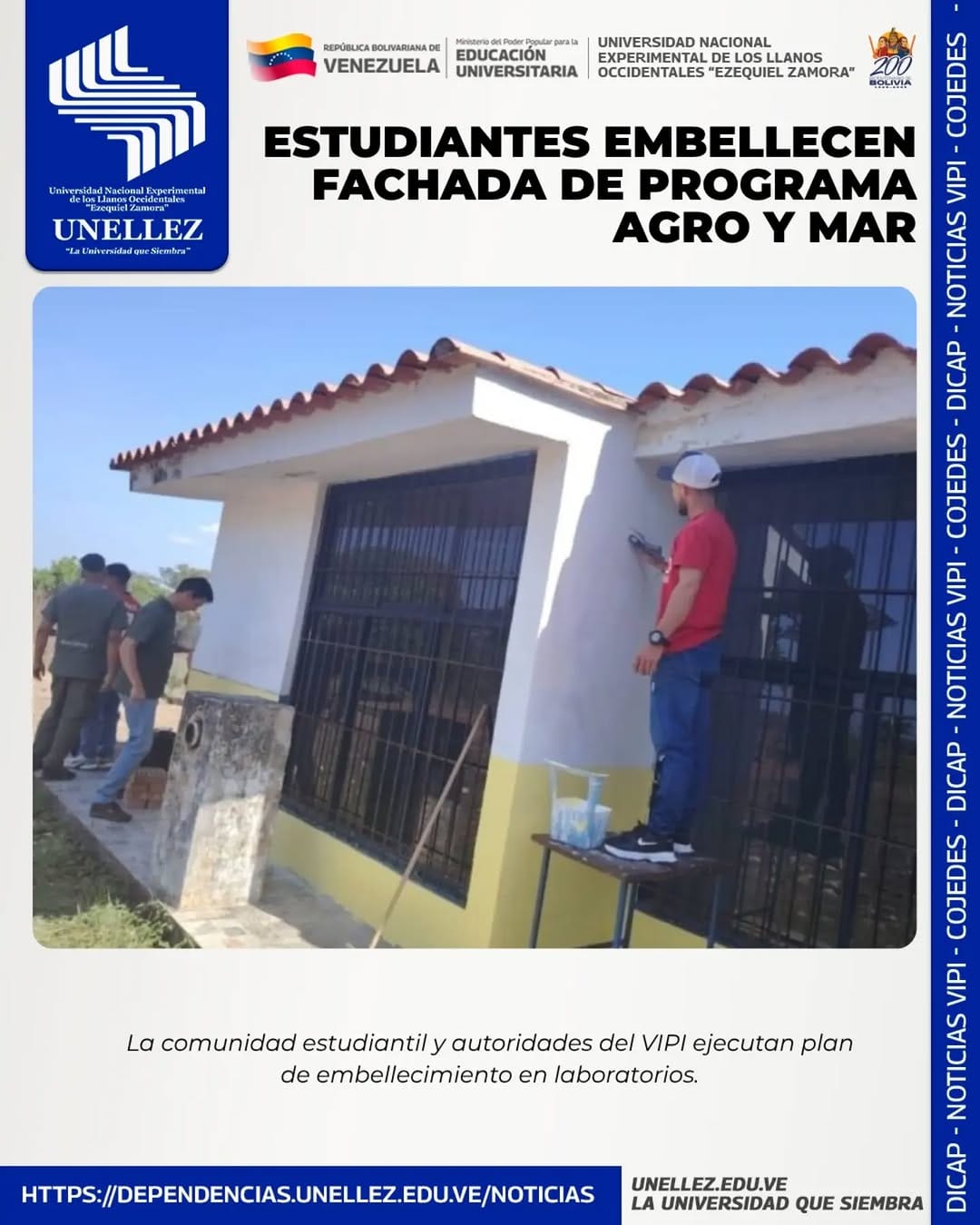 Post 5 by UNELLEZ ¡La universidad que siembra! on Instagram (image)