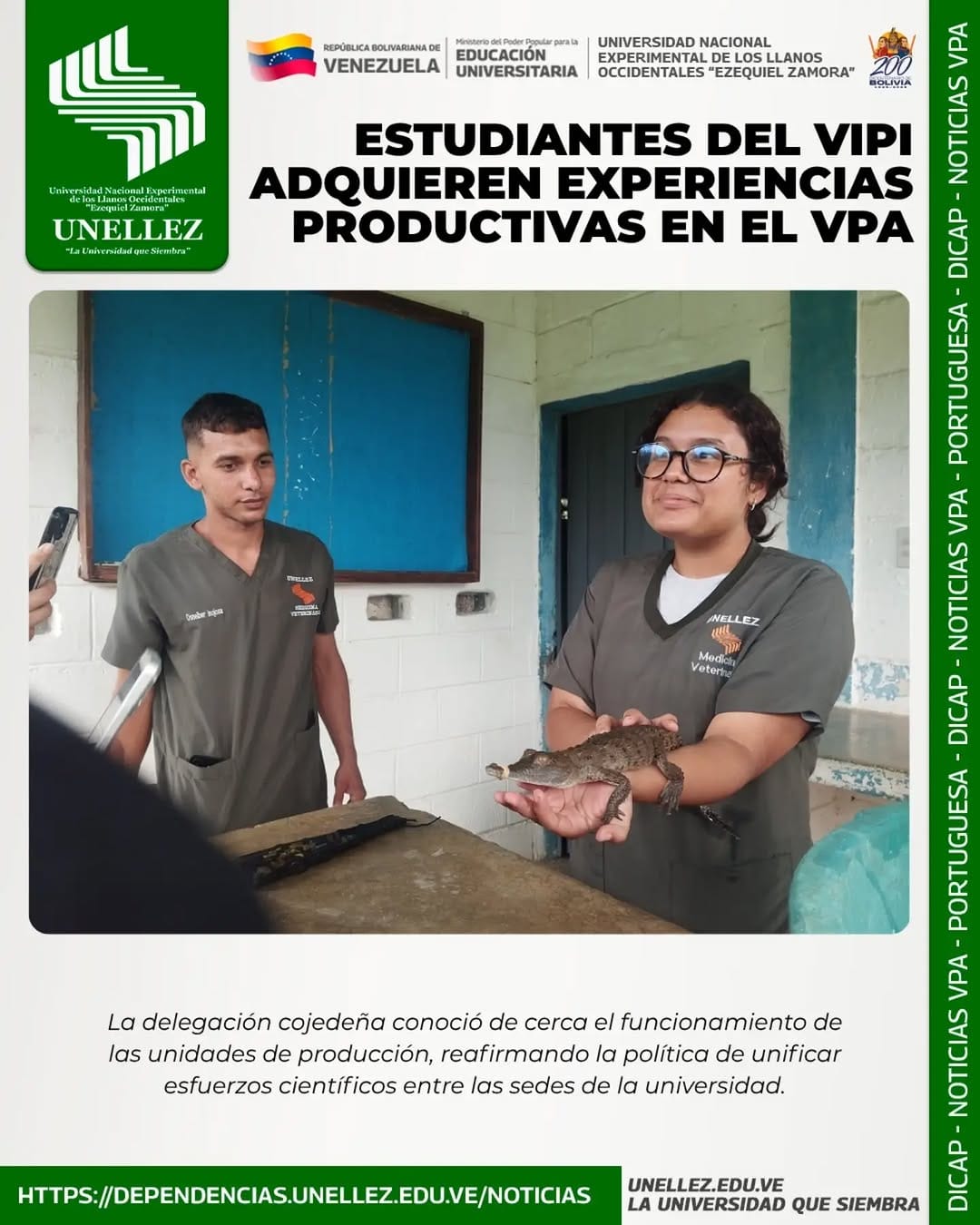 Post 6 by UNELLEZ ¡La universidad que siembra! on Instagram (carousel)
