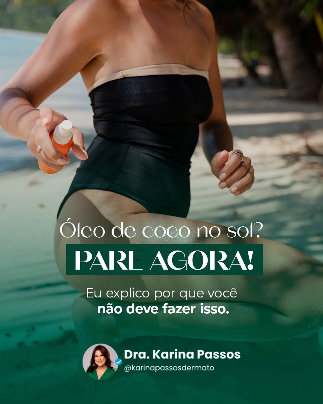 Post 4 by Dra. Karina Passos | DERMATOLOGISTA | Recife on Instagram (image)