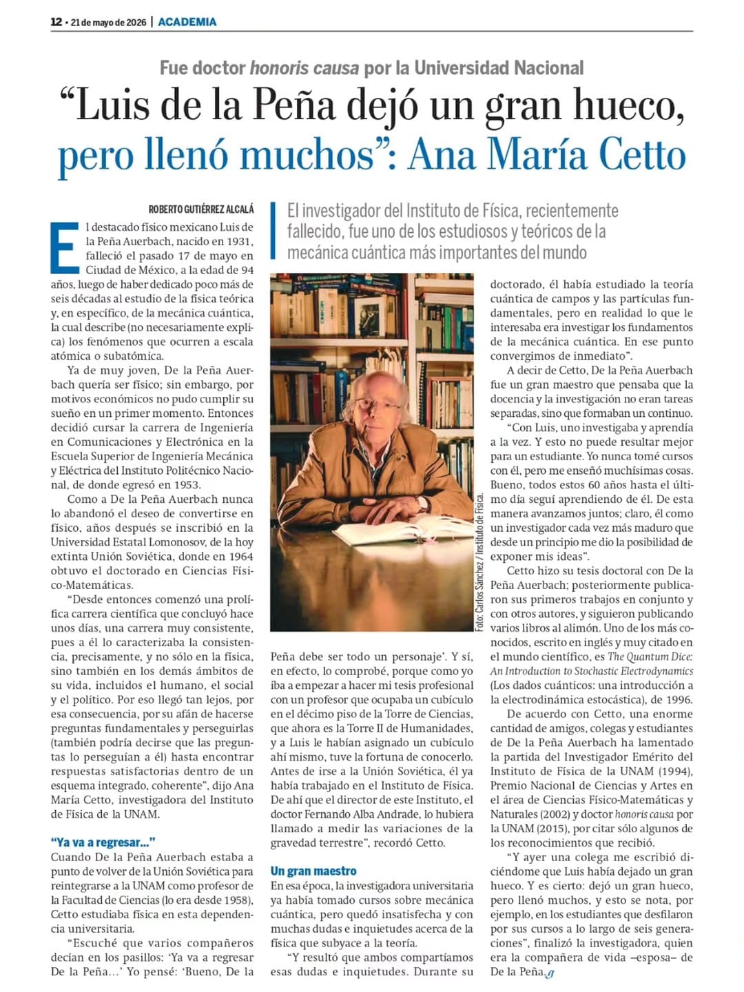 Post 9 by Instituto de Física UNAM on Instagram (image)