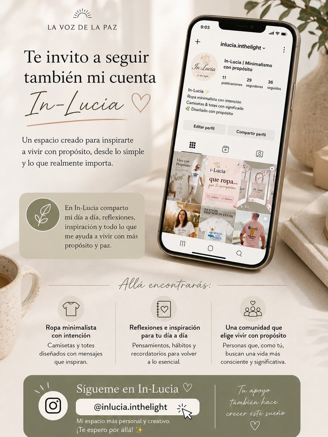 Post 5 by Mónica | La Voz de la Paz on Instagram (image)