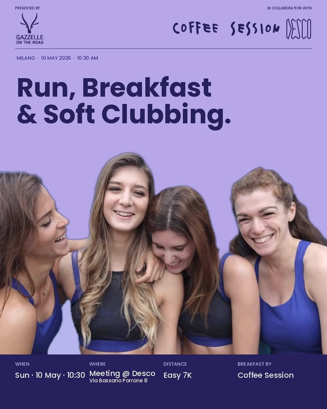 Post 6 by GAZZELLEONTHEROAD | Women Running Crew on Instagram (image)