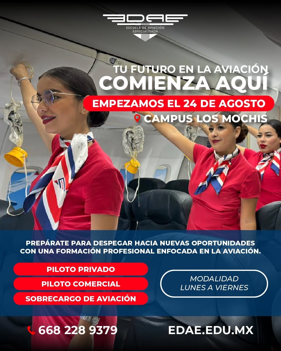 Post 10 by EDAE Escuela de Aviación on Instagram (carousel)