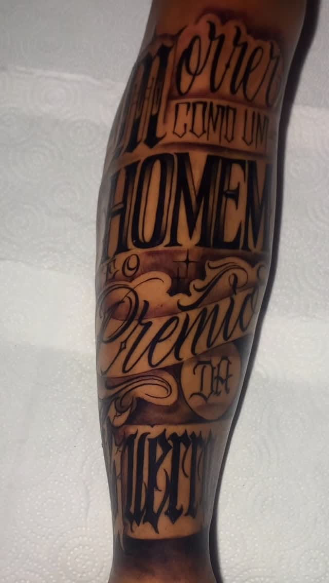 Post 9 by Kennedy | Fronteira Tattoo on Instagram (video)