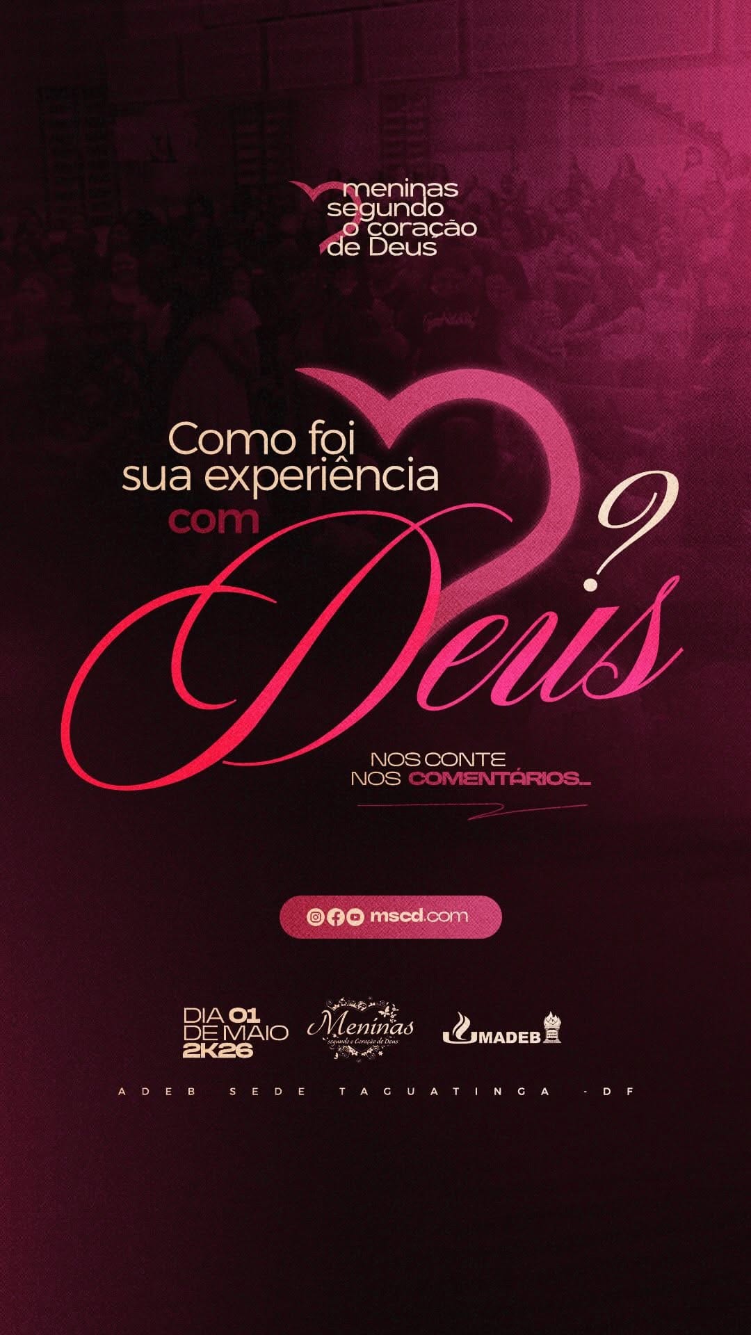 Post 2 by Meninas Segundo o Coração de Deus on Instagram (video)