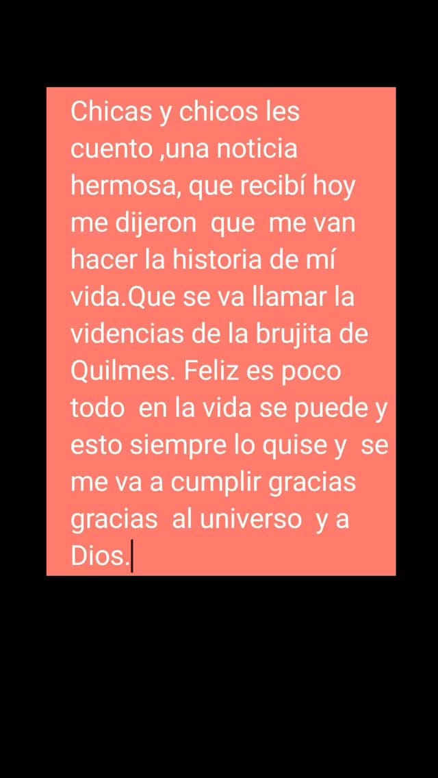 Post 6 by La brujita de Quilmes on Instagram (video)