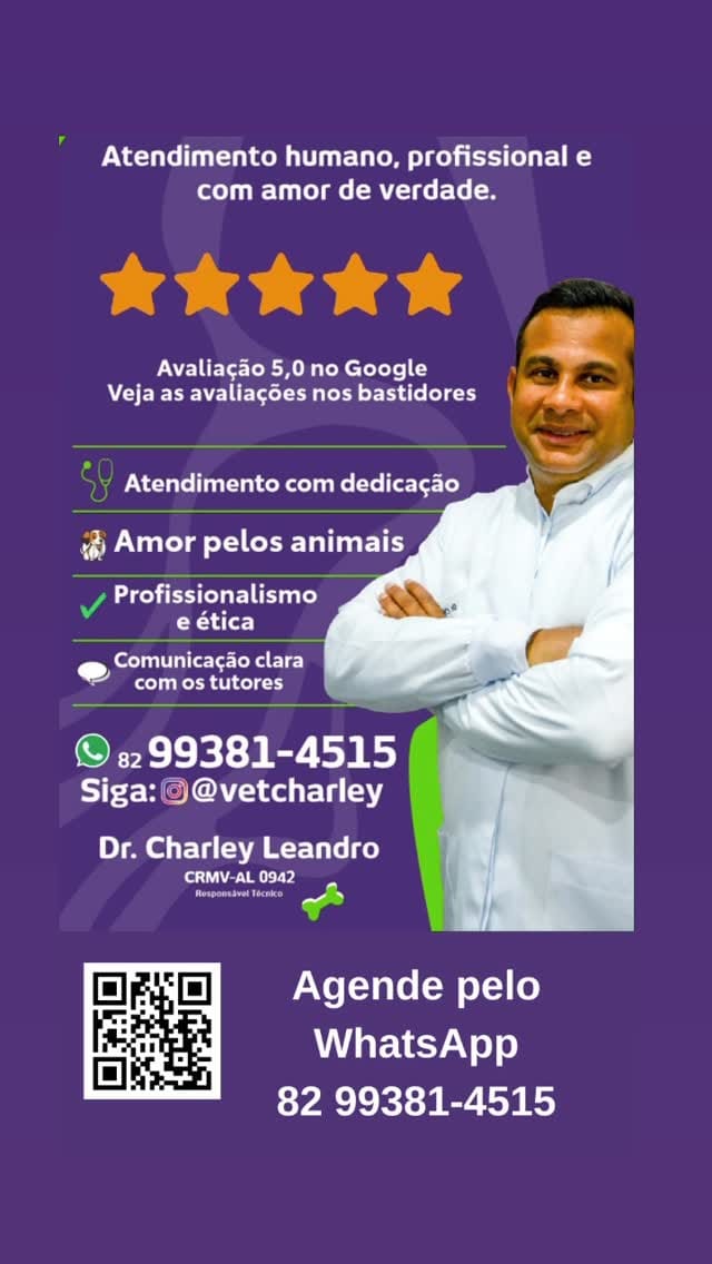 Post 8 by Charley Leandro | Médico Veterinário - Maceió on Instagram (video)