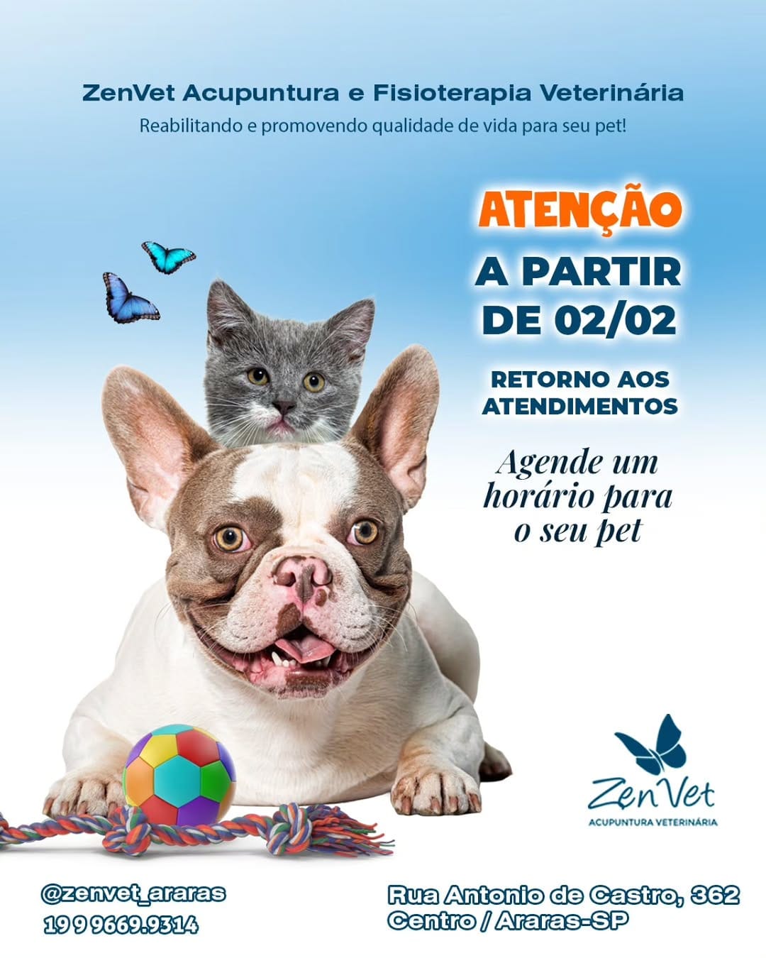 Post 2 by Zenvet Reabilitação Animal on Instagram (image)