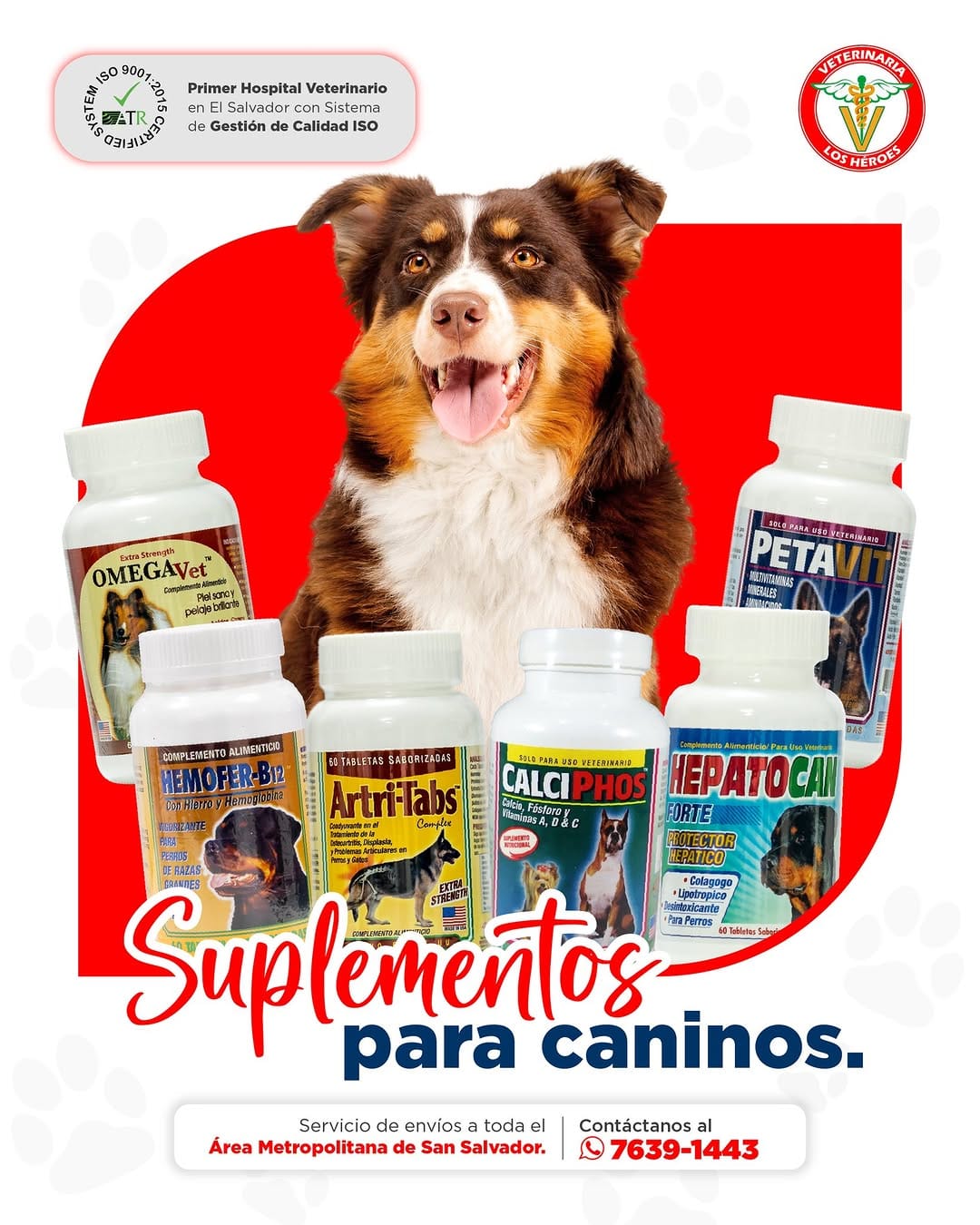 Post 1 by Veterinaria Los Héroes on Instagram (carousel)