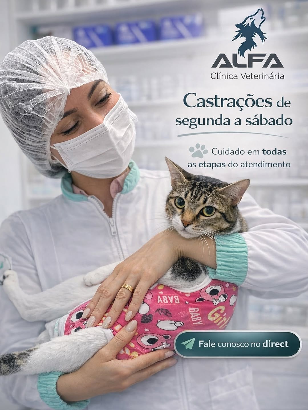 Post 6 by ALFA CLÍNICA VETERINÁRIA on Instagram (image)