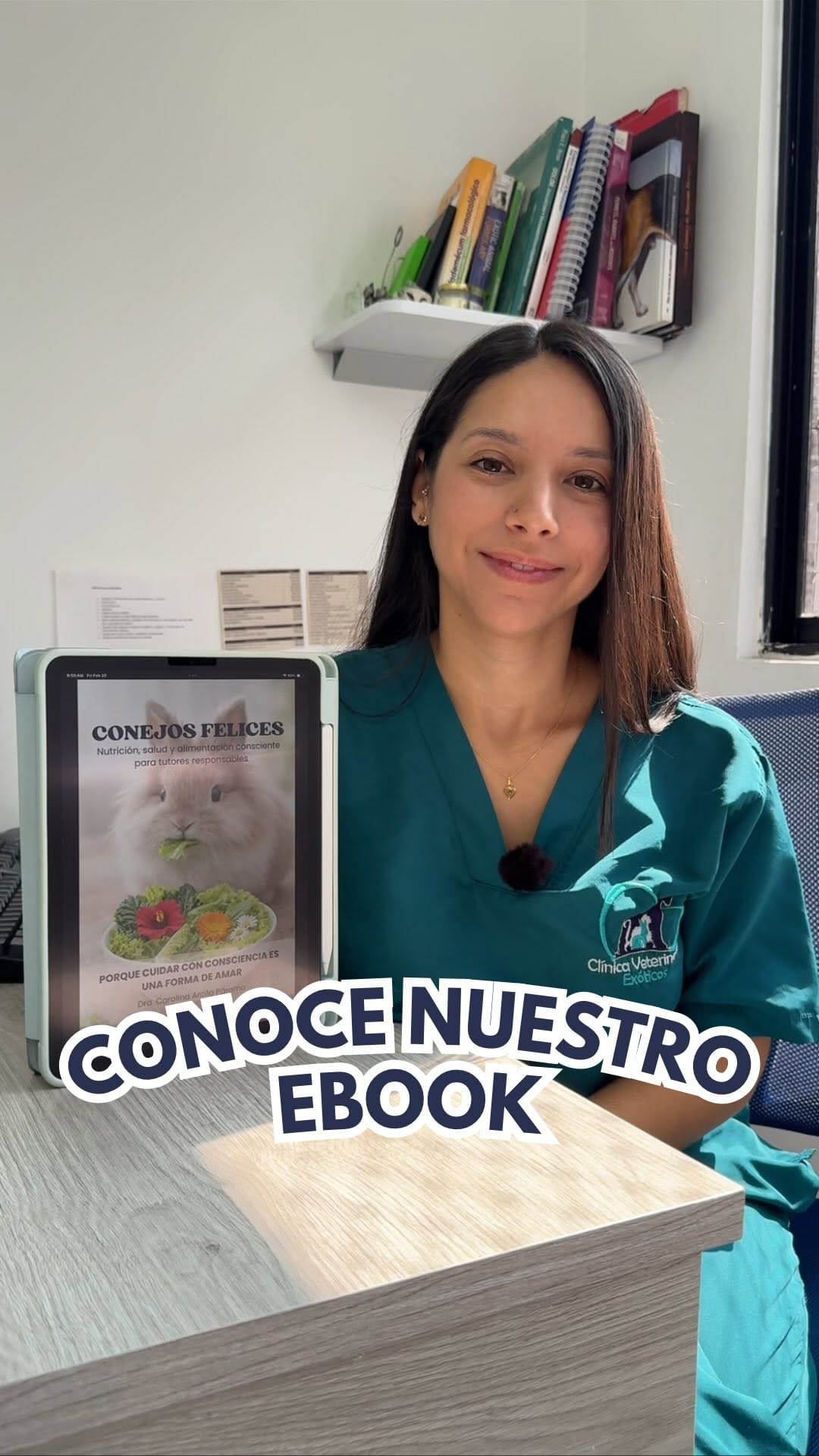 Post 9 by Clínica Veterinaria Exóticos on Instagram (video)
