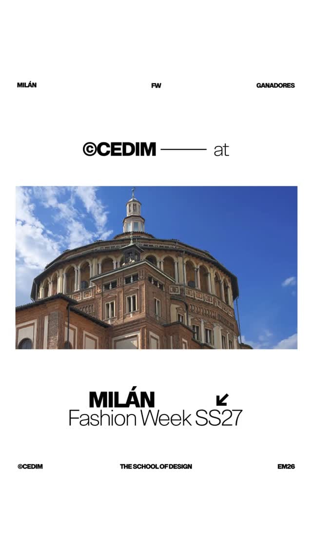Post 10 by © CEDIM | The School of Design on Instagram (video)
