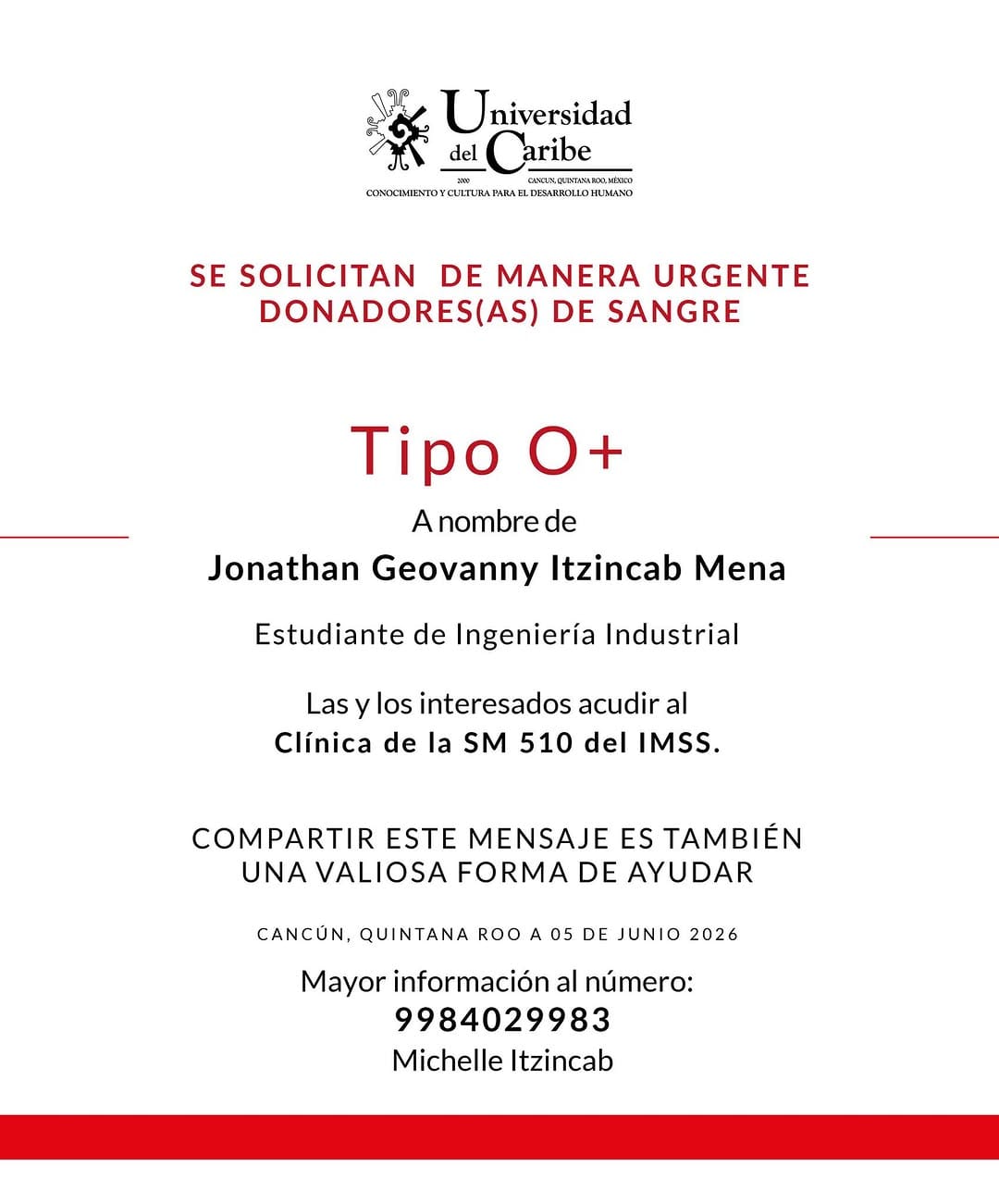 Post 7 by Universidad del Caribe on Instagram (image)