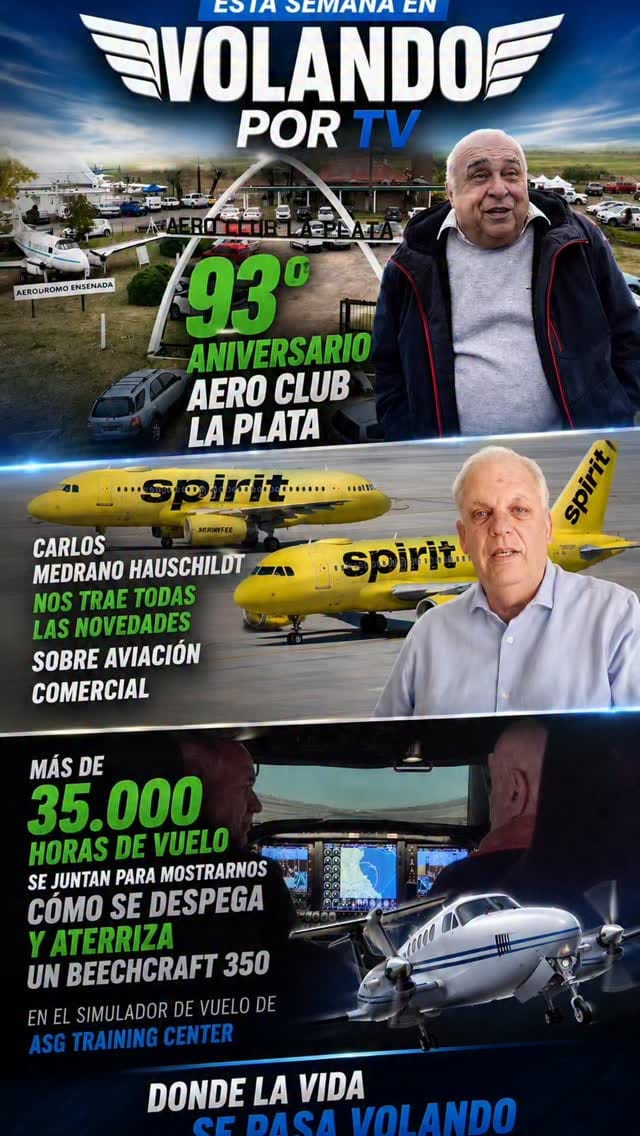 Post 5 by Aeroclub La Plata on Instagram (video)