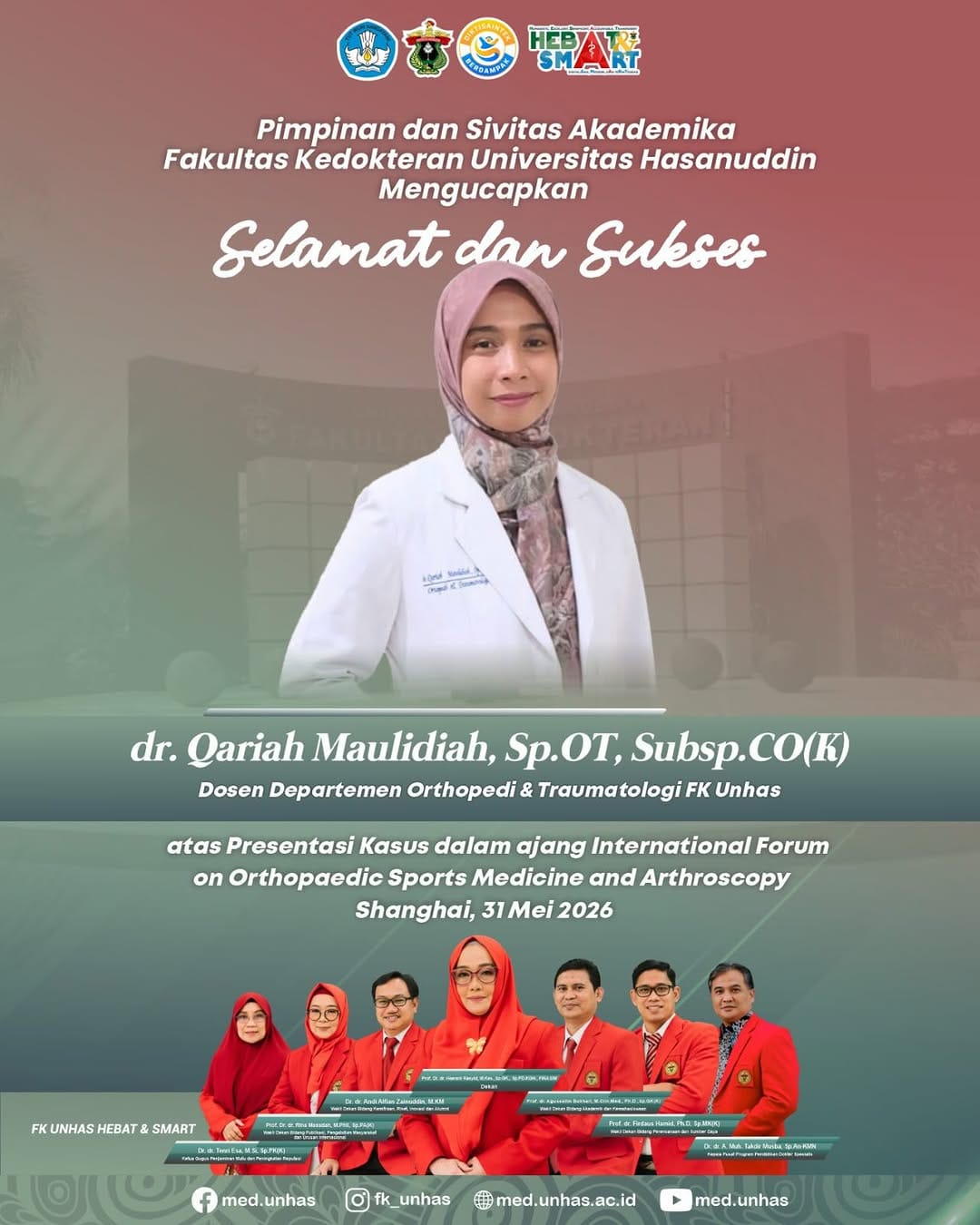 Post 4 by Faculty of Medicine UNHAS on Instagram (carousel)