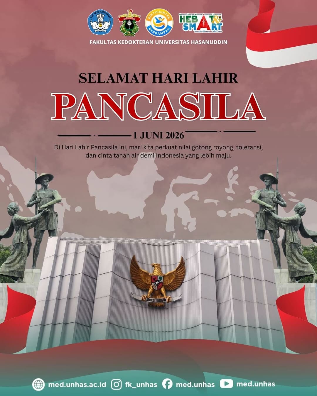 Post 5 by Faculty of Medicine UNHAS on Instagram (image)