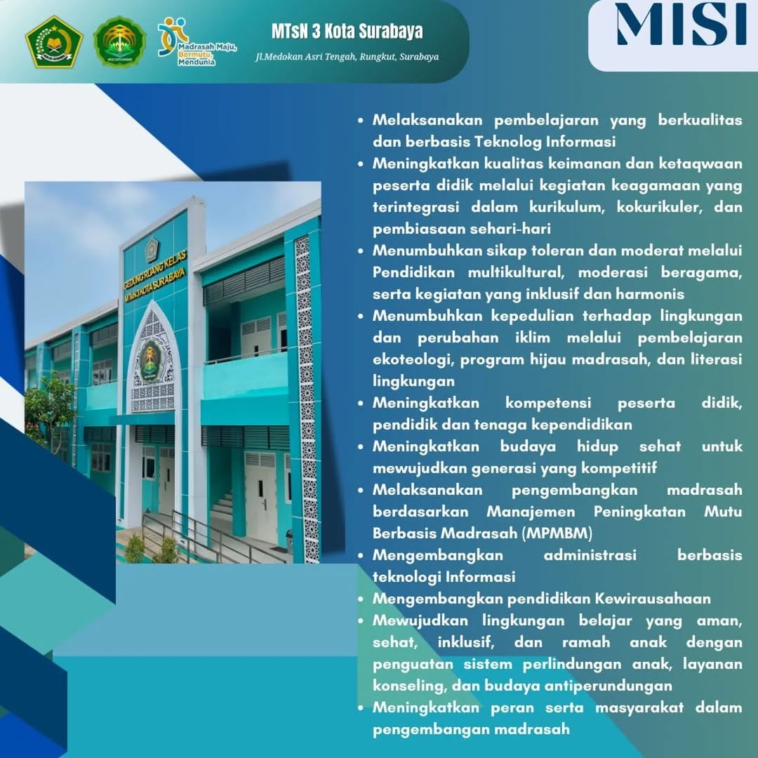 Post 9 by MTsN 3 Kota Surabaya on Instagram (image)