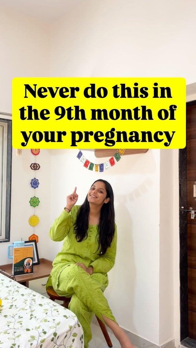 Post 1 by Pregnancy Yoga & Garbhasanskar coach | Art of Living on Instagram (video)